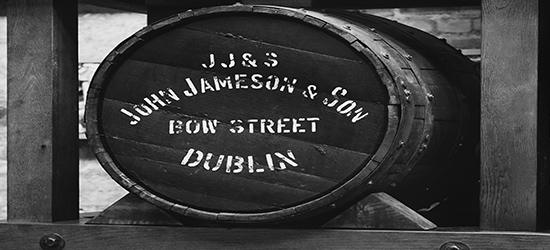 Jamesons whisky barrell